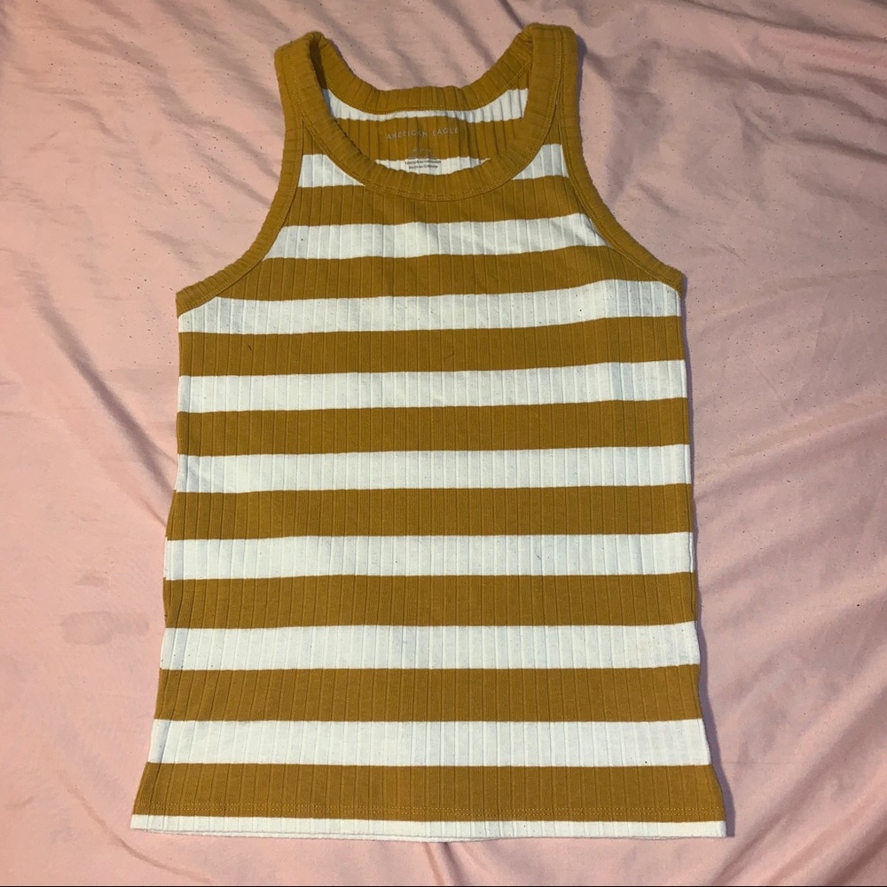 American Eagle Striped Tank
